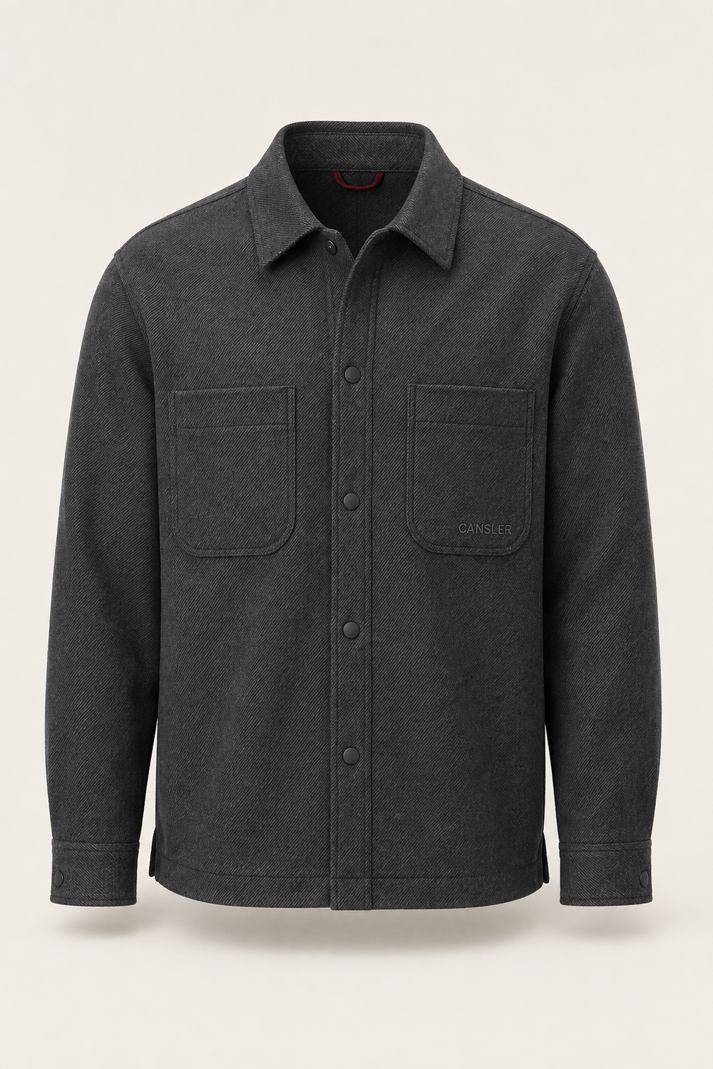 Charcoal Utility Overshirt