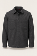 Charcoal Utility Overshirt