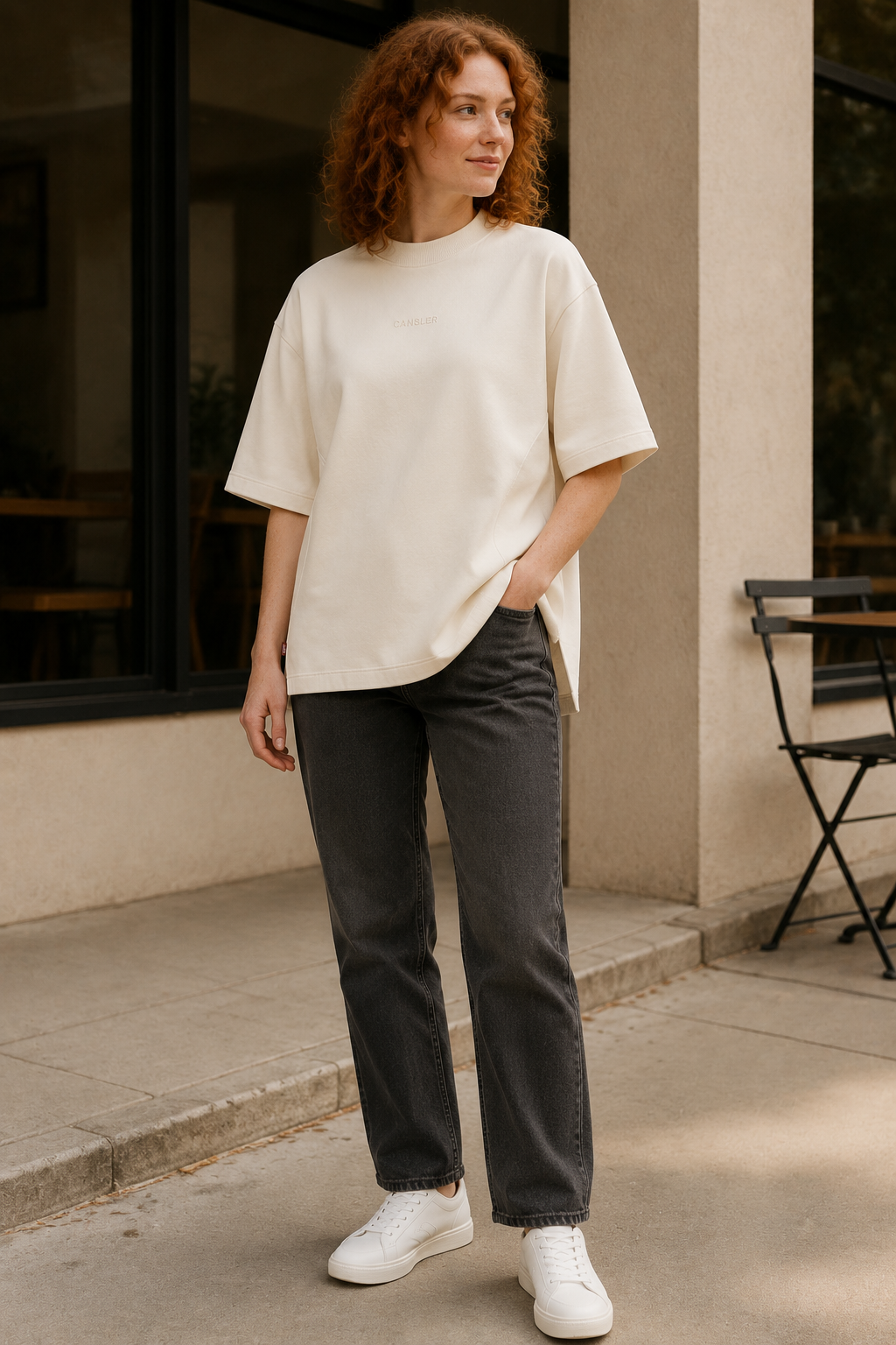 Ivory Relaxed Everyday T-Shirt